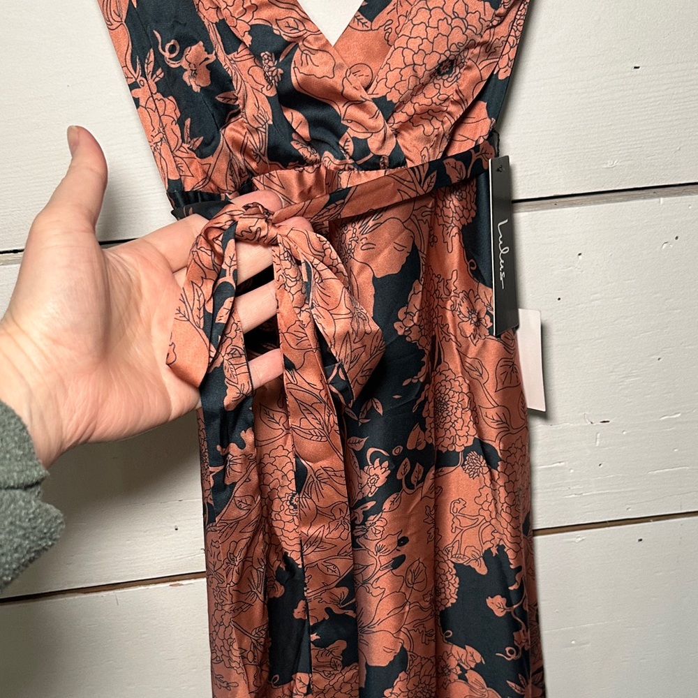 Lulus Tea Gardens Dusty Rose Maxi Dress - Picture 3 of 13
